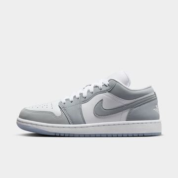 Air Jordan&nbsp;1 Low, Blanco/Aluminio/Gris lobo, hi-res