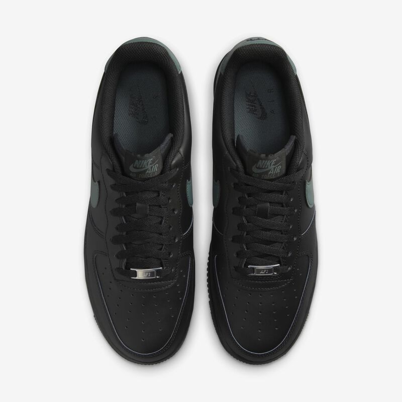 Nike Air Force 1 '07, Negro/Verde Vintage, hi-res