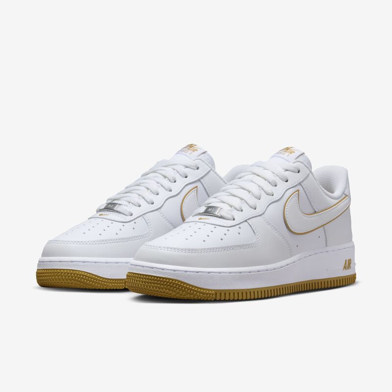 Nike Air Force 1 '07, Blanco/Broncino/Blanco, hi-res