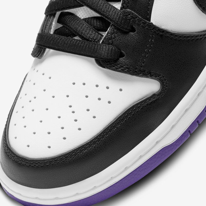 Nike SB Dunk Low Pro, Morado Cancha/Blanco/Morado Cancha/Negro, hi-res