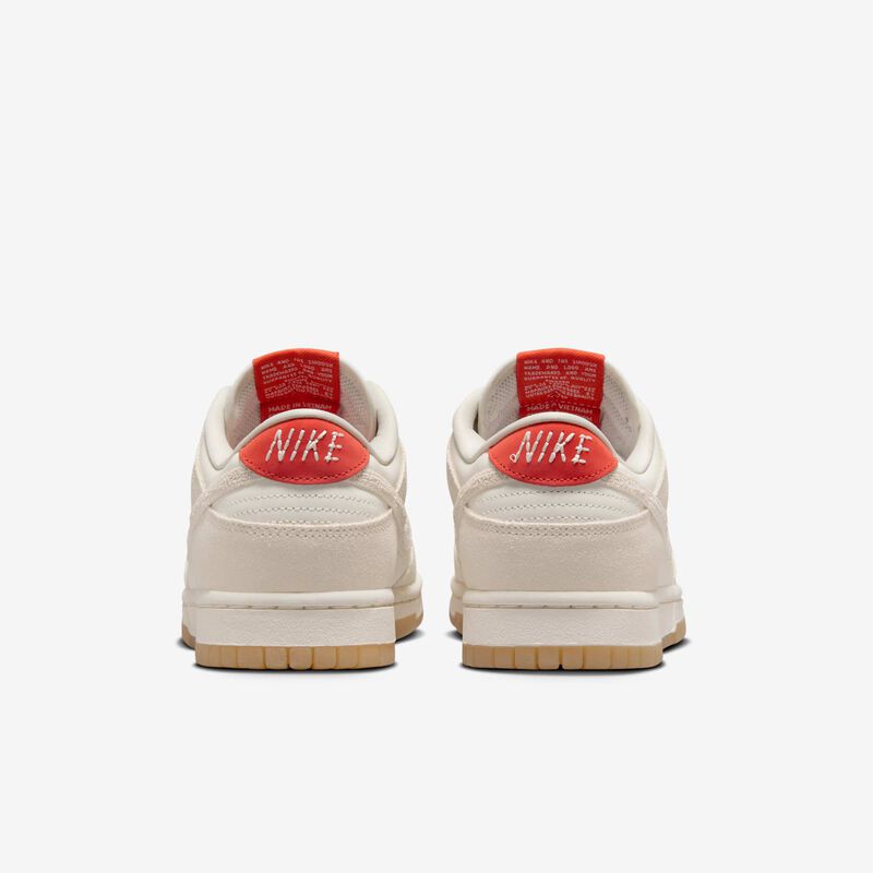 Nike Dunk Low, Vela/Rojo Picante/Lino/Marfil Pálido, hi-res