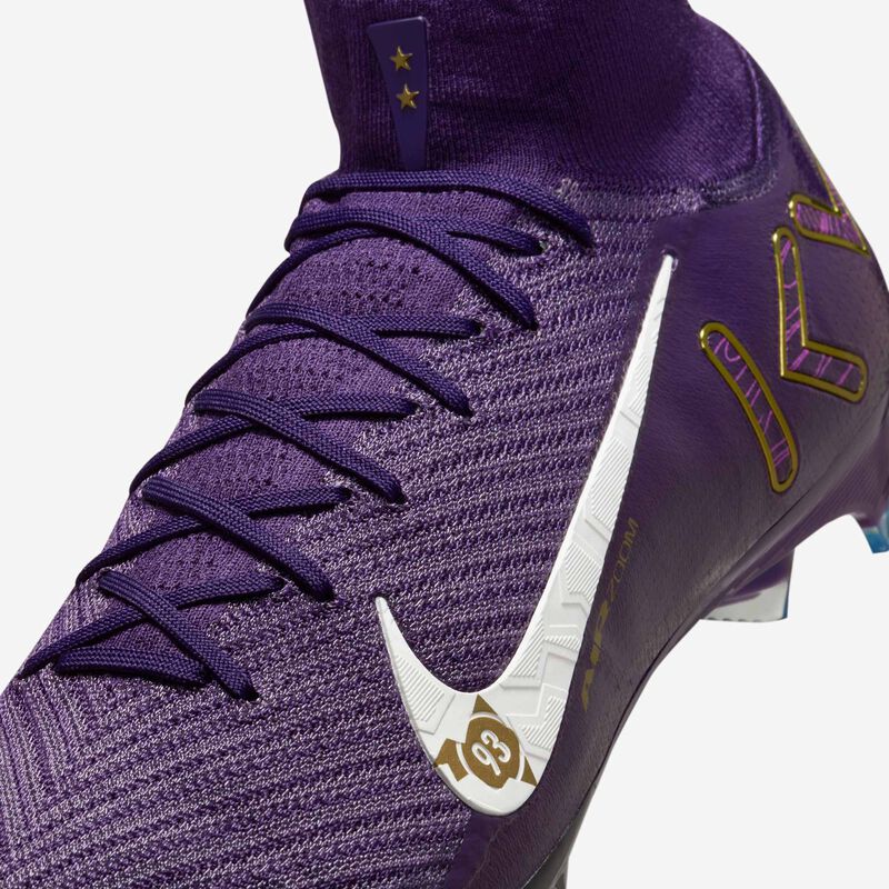 Nike Mercurial Superfly 10 Elite "Kylian Mbappé", Morado Grandioso/Marfil Pálido, hi-res