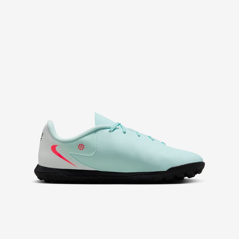 Nike Jr. Phantom GX 2 Club, Menta/Sombrío Apagado/Rojo Atómico, hi-res