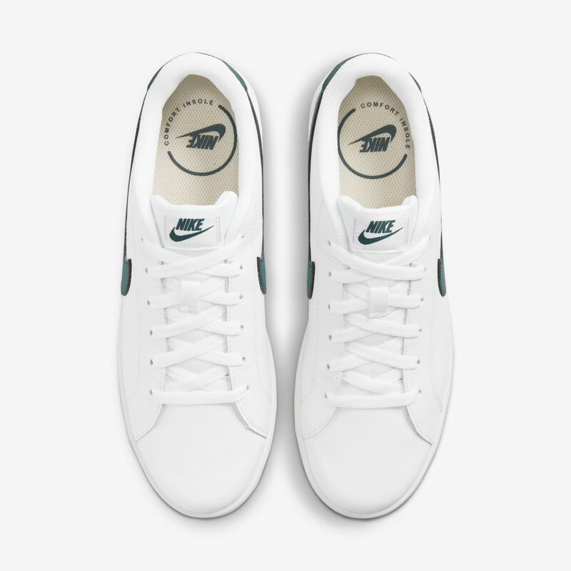 Nike Court Royale 2 Low, Blanco/Verde Azul Verdoso Oscuro, hi-res