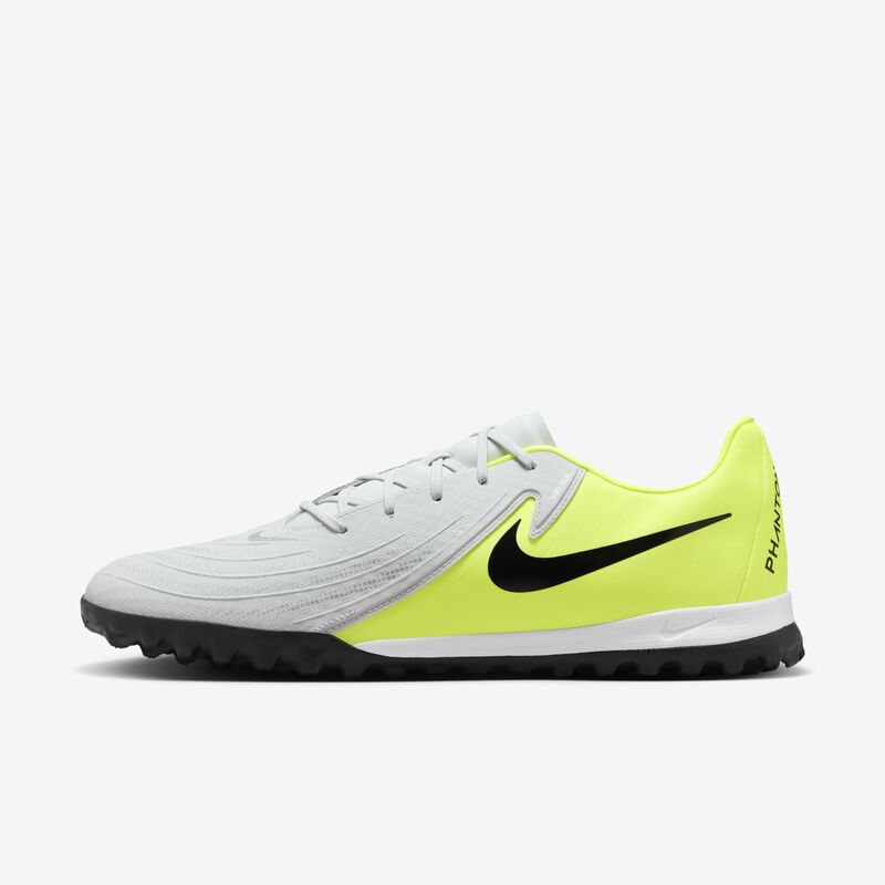 Nike Phantom GX 2 Academy, Plata Metalizada/Negro-Voltio, hi-res