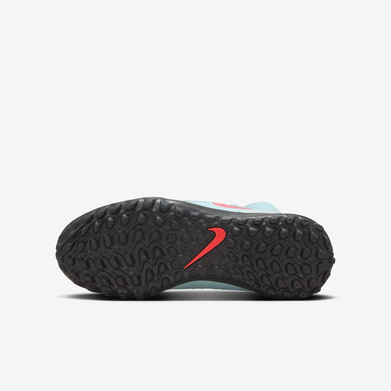 Nike Jr. Phantom Luna 2 Academy, Menta/Sombrío Apagado/Rojo Atómico, hi-res