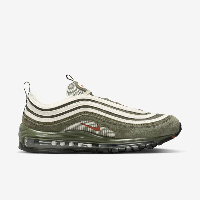 Nike Air Max 97 SE, Phantom/Cargo caqui/Negro/Naranja rugoso, hi-res