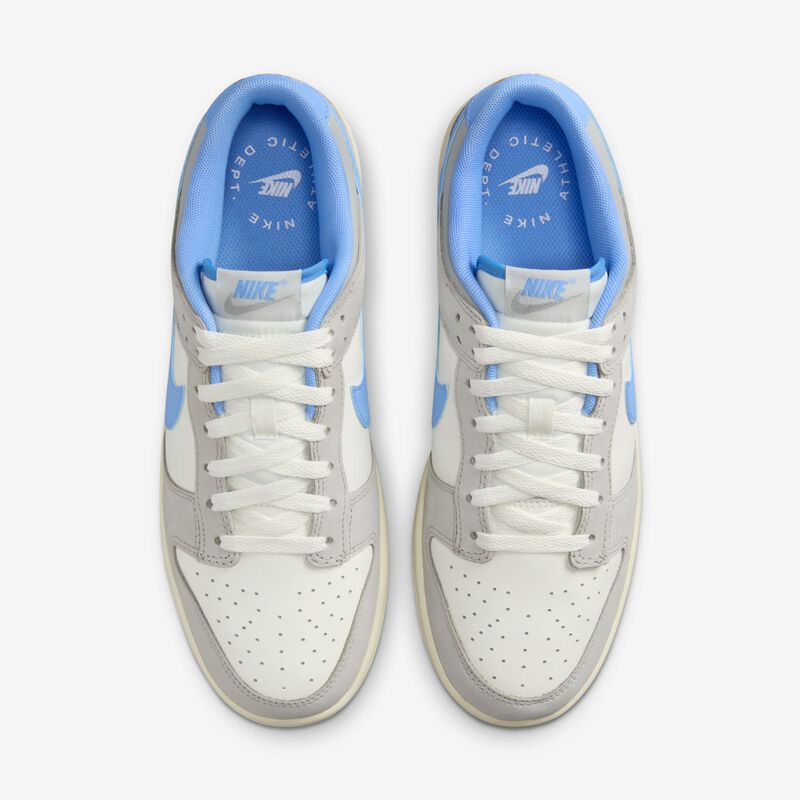 Nike Dunk Low, Vela/Hierro claro/Gris ahumado claro/Azul universitario, hi-res