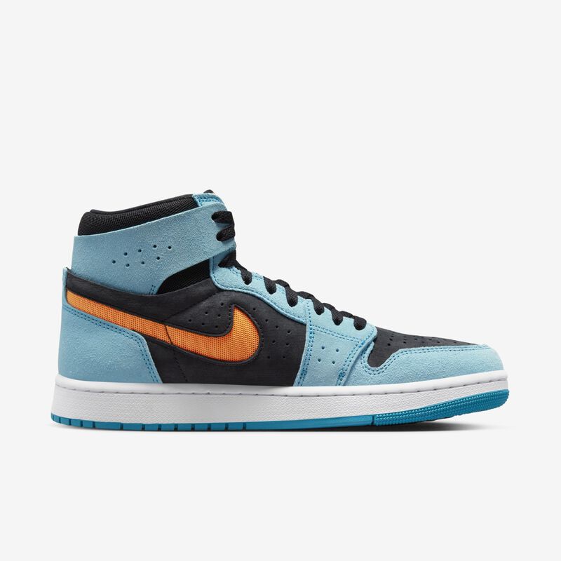 Air Jordan 1 Zoom Comfort 2, Aqua blanqueado/Negro/Blanco/Cítricos luminosos, hi-res