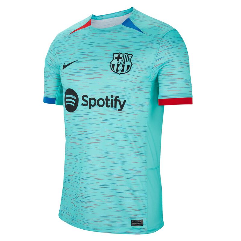 FC Barcelona 2023/24 Stadium Third, Aguamarina claro/Azul royal/Rojo universitario/Negro, hi-res