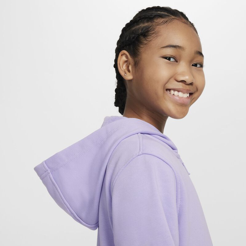 Nike Club Fleece, Hortensias/Blanco, hi-res