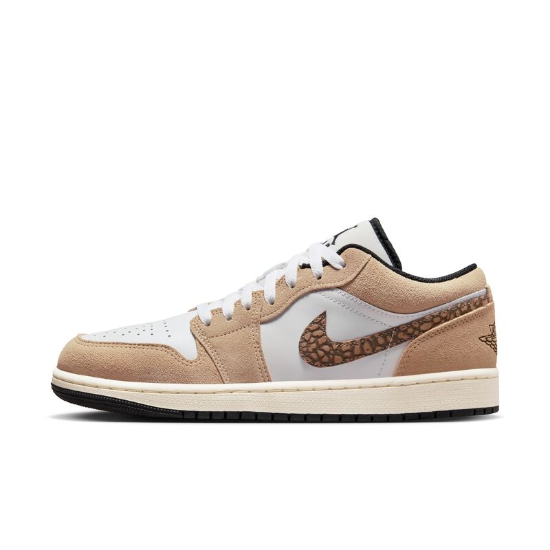 Air Jordan 1 Low SE, Cáñamo/Blanco/Negro/Tostado británico claro, hi-res