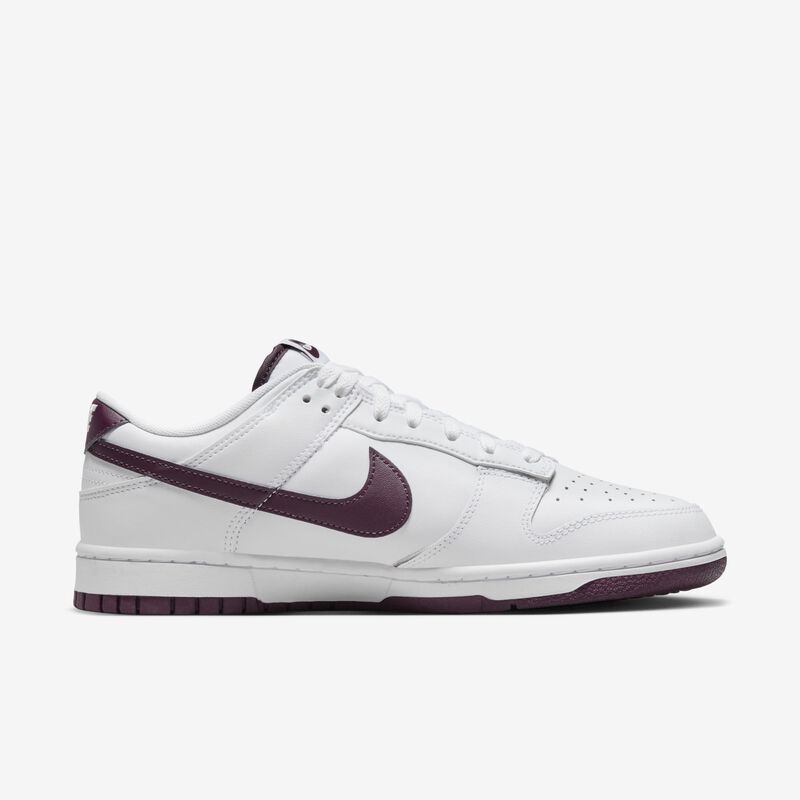Nike Dunk Low Retro, Blanco/Blanco/Noche Granate, hi-res