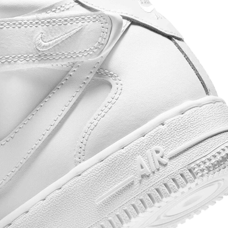 Nike Air Force 1 Mid LE, Blanco/Blanco, hi-res
