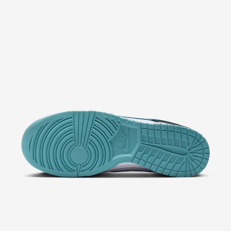 Nike Dunk Low Retro, Blanco/Negro/Cactus Empolvado, hi-res