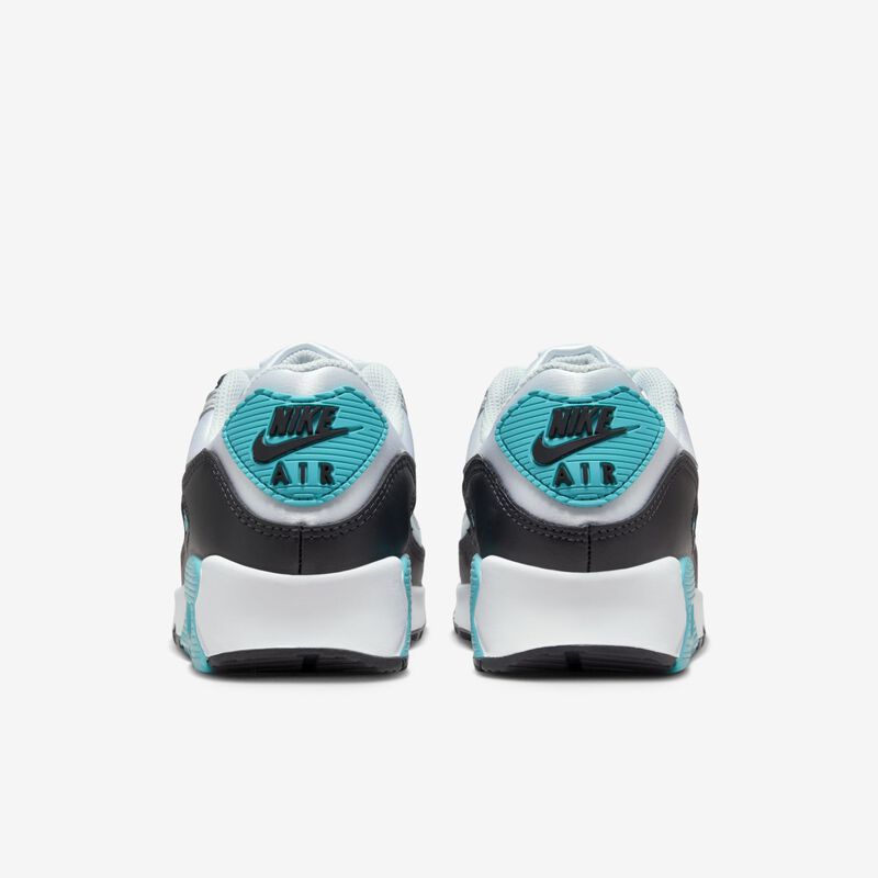 Nike Air Max 90, Blanco/Nebulosa verde azulado/Negro/Gris frío, hi-res
