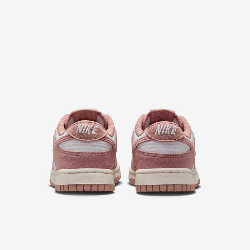 Nike Dunk Low, Blanco/Rosa Partícula-Vela-Plata Metalizada, hi-res