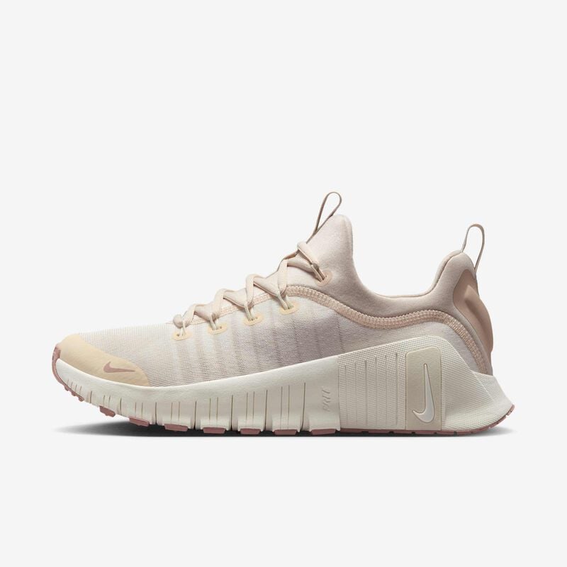 Nike Free Metcon 6, Perla suave/Blanco perla/Vela/Rosa partícula, hi-res