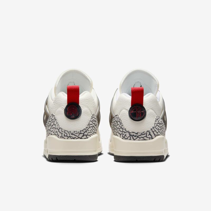 Jordan Spizike Low, Vela/Antracita/Leche De Coco/Rojo Universitario, hi-res
