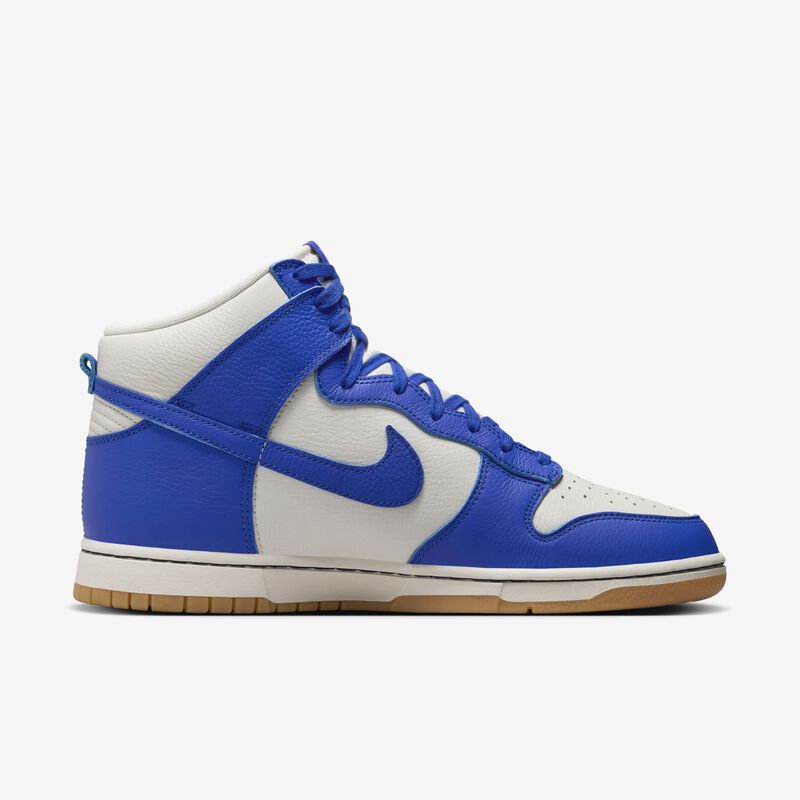 Nike Dunk High Retro SE, Fantasma/Marfil pálido/Amarillo goma/Azul carrera, hi-res