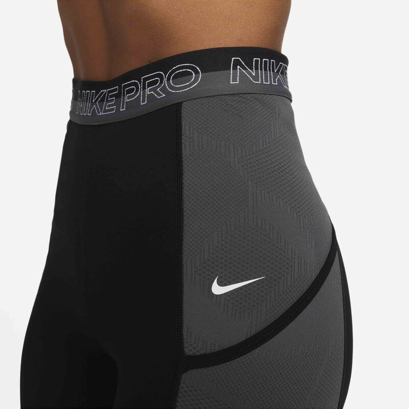 Nike Pro, Negro/Gris hierro/Blanco/Blanco, hi-res