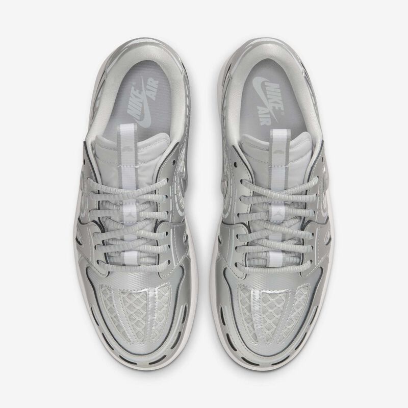 Air Jordan 1 Low Method of Make, Gris Neutro/Blanco Plateado Metalizado, hi-res