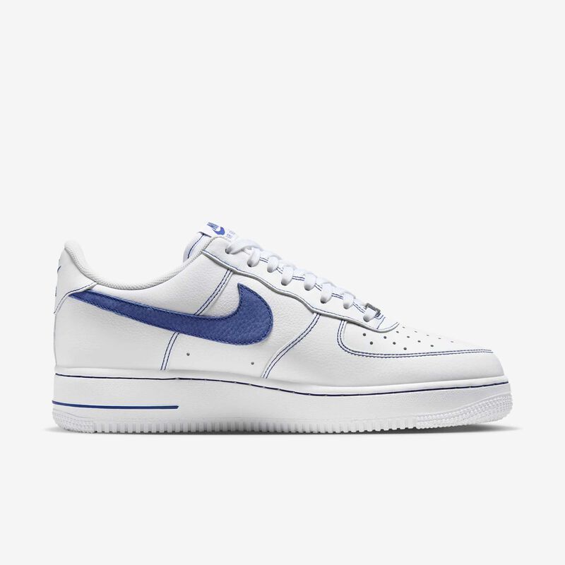 Nike Air Force 1 '07 LV8, Blanco/Azul Royal Intenso, hi-res