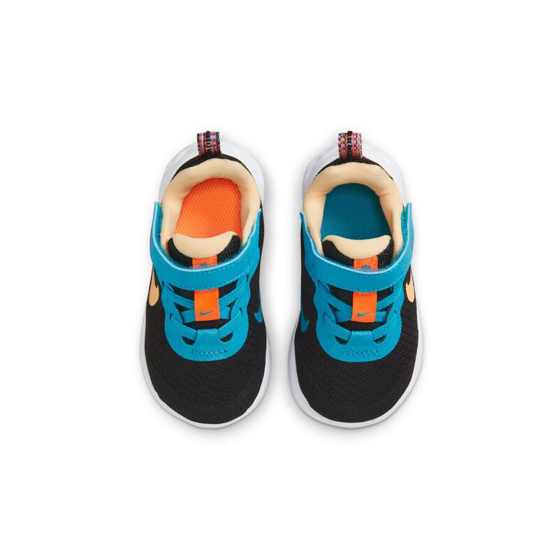 Nike Revolution 6 SE, Negro/Naranja total/Tinte melón, hi-res