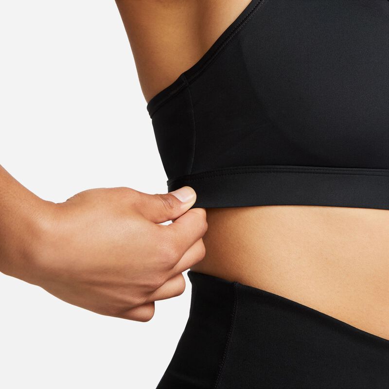 Nike Swoosh Medium Support, Negro/Blanco, hi-res