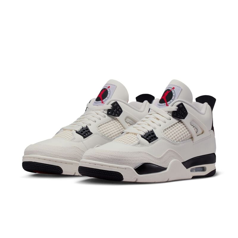 Air Jordan 4 Retro "Flight Club", Vela/Rojo universitario/Negro, hi-res