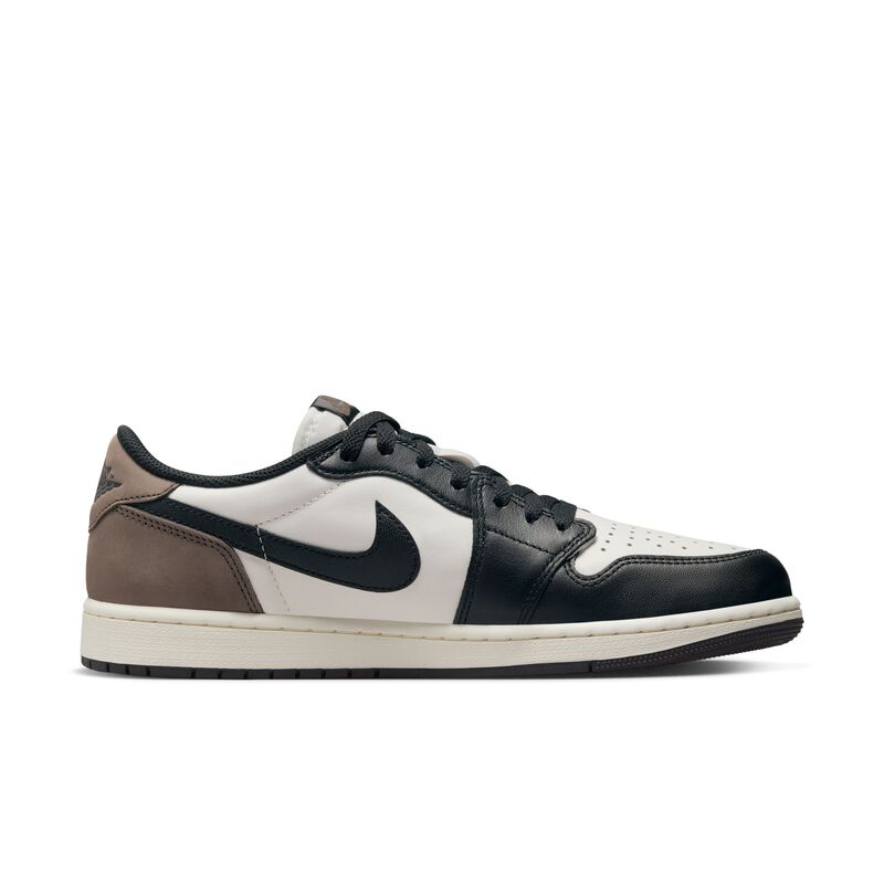 Air Jordan 1 Low OG, Vela/Moca oscuro/Negro, hi-res