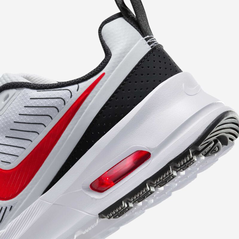 Nike Air Max Nuaxis, Blanco/Negro/Blanco/Rojo Universitario, hi-res