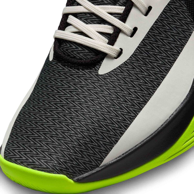Nike Precision 6, Negro/Vela/Volt, hi-res