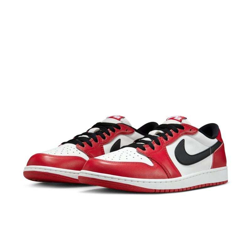 Air Jordan 1 Retro Low Chicago, Rojo Universitario/Negro-Blanco Cumbre, hi-res