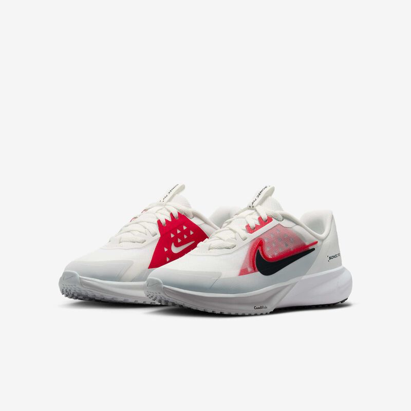 Nike Sonic Fly, Blanco Cumbre/Rojo Universitario/Platino Puro/Blanco, hi-res