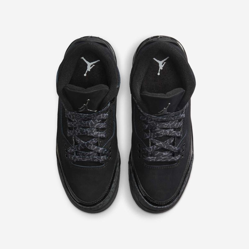 Air Jordan 3 Retro "Black Cat", Negro/Blanco/Carbón Oscuro, hi-res