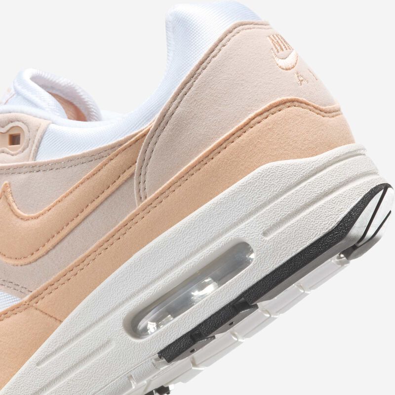 Nike Air Max 1 '87 Textil, Marrón Claro Británica/Blanco Ónix-Blanco-Vela, hi-res