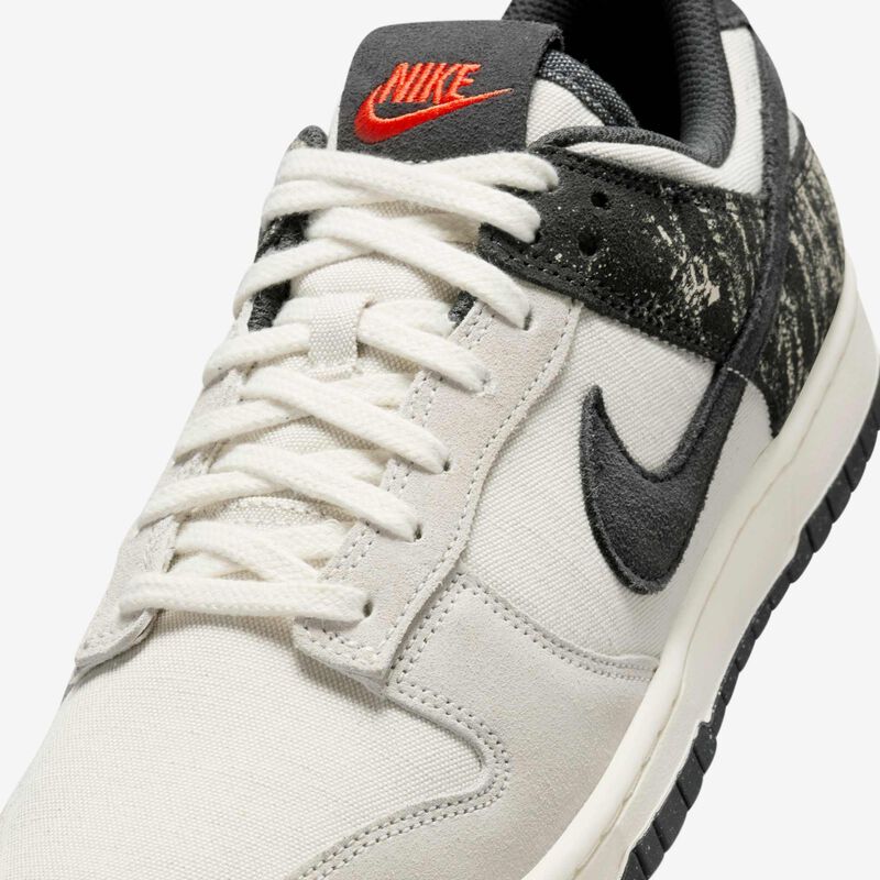 Nike Dunk Low Retro SE, Marfil Pálido/Rojo Picante/Gris Humo Oscuro, hi-res