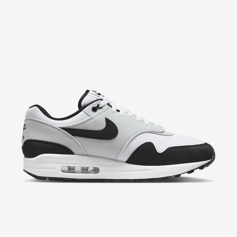 Nike Air Max 1, Blanco/Negro-Platino Puro, hi-res