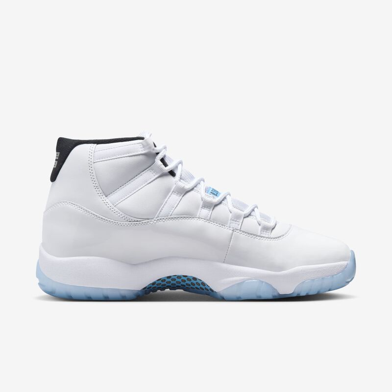 Air Jordan 11 Retro, Blanco/Negro/Azul Leyenda, hi-res
