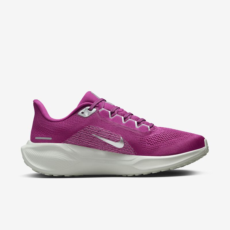 Nike Pegasus 41 Premium, Fucsia Caliente/Plata Claro/Fucsia Medio/Plata Metalizado, hi-res