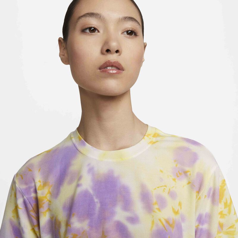 Nike Yoga Dri-FIT Luxe, Chifón limón/Fucsia enérgico, hi-res