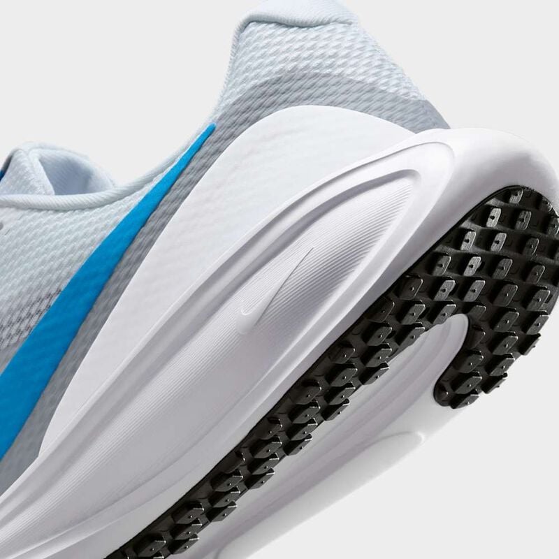 Nike Revolution 8, Platino puro/Gris lobo/Blanco/Azul h&eacute;roe, hi-res