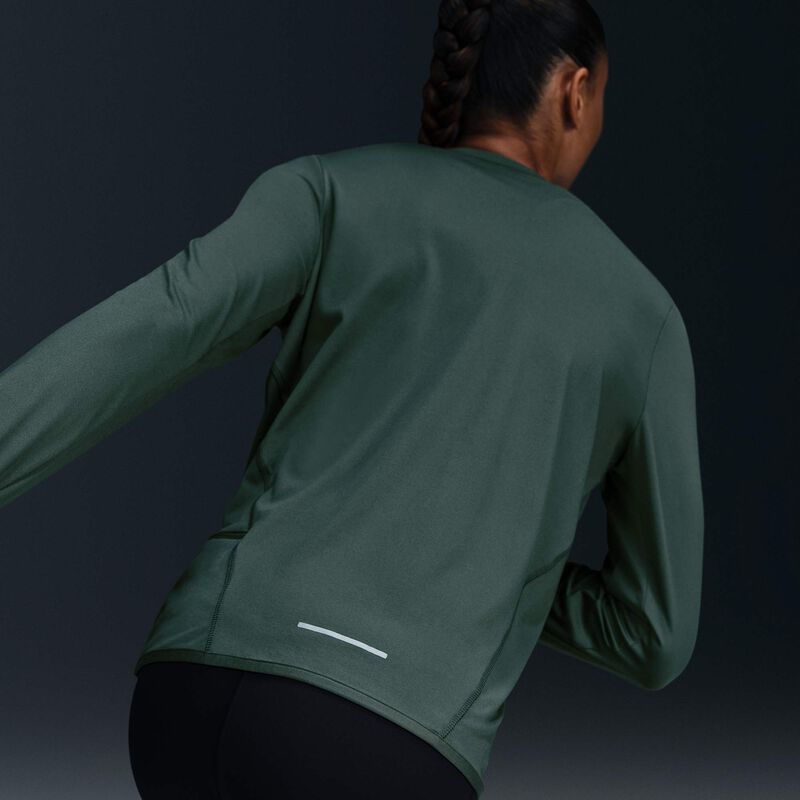 Nike Dri-FIT Swift Element UV, Verde Vintage/Plata Reflectante, hi-res