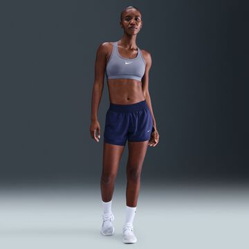 Nike Swoosh Medium Support, &Iacute;ndigo Mundial/(Blanco), hi-res