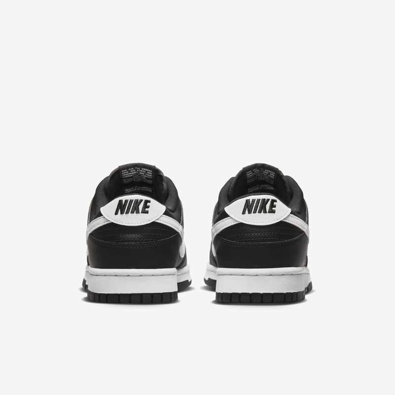 Nike Dunk Low Retro, Negro/Negro/Blanco/Blanco, hi-res