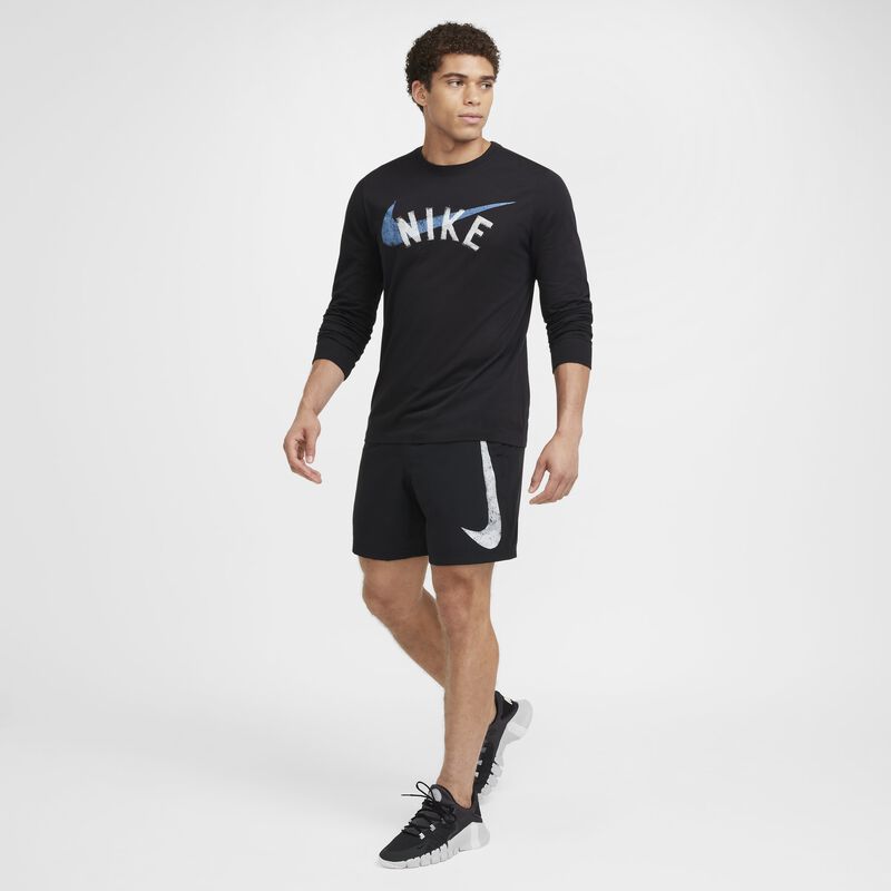 Nike Form Swoosh, Negro/Blanco, hi-res