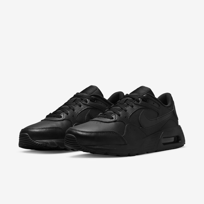 Nike Air Max SC Leather, Negro/Negro/Negro, hi-res