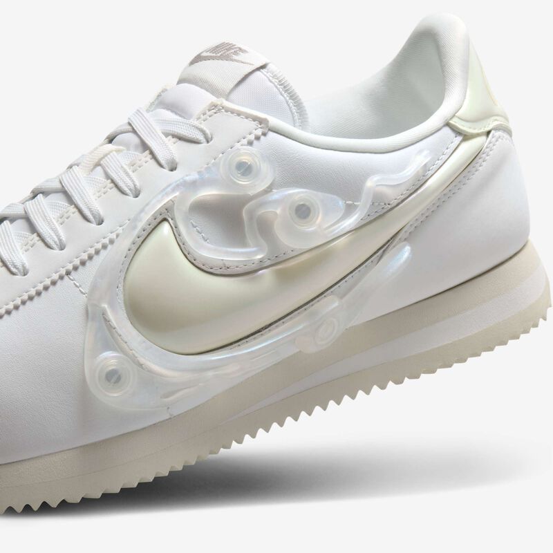Nike Cortez LX Leather, Blanco Cumbre/Multicolor-Cristal Marino, hi-res