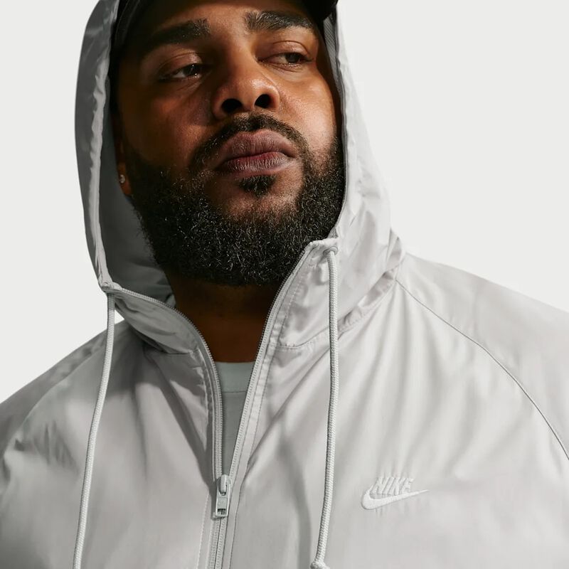 Casaca Nike  Windrunner, Gris, hi-res